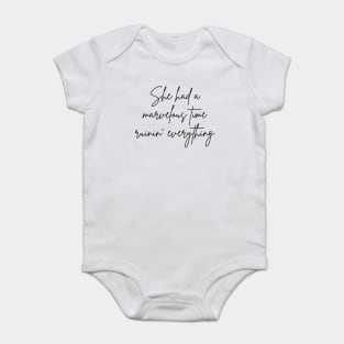 the last great american dynasty lyrics Baby Bodysuit